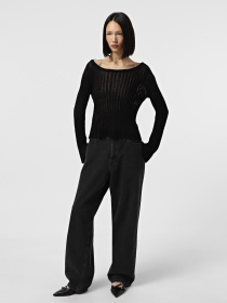 Худі та світшоти PINKO Leslie Maglia Soft Cotton модель 105302-A2N7 Z99 Фото