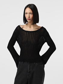 Худі та світшоти PINKO Leslie Maglia Soft Cotton модель 105302-A2N7 Z99 Фото
