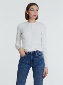 Свитры и кардиганы Piazza Italia модель 43285_milk Фото
