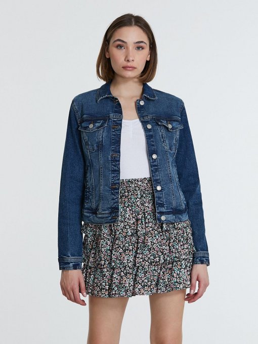 Куртки та дублянки Piazza Italia модель 43242_denim Фото