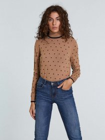 Свитры и кардиганы Piazza Italia модель 49120_camel Фото