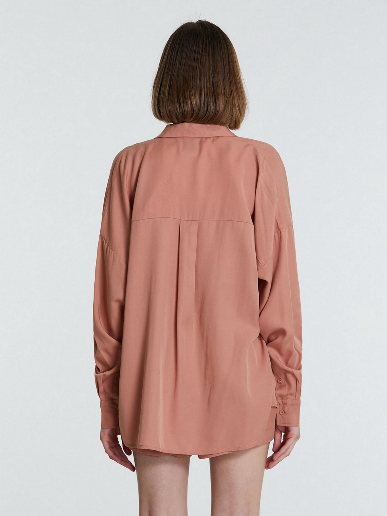 Сорочки Piazza Italia модель 43704_rosa polvere Фото