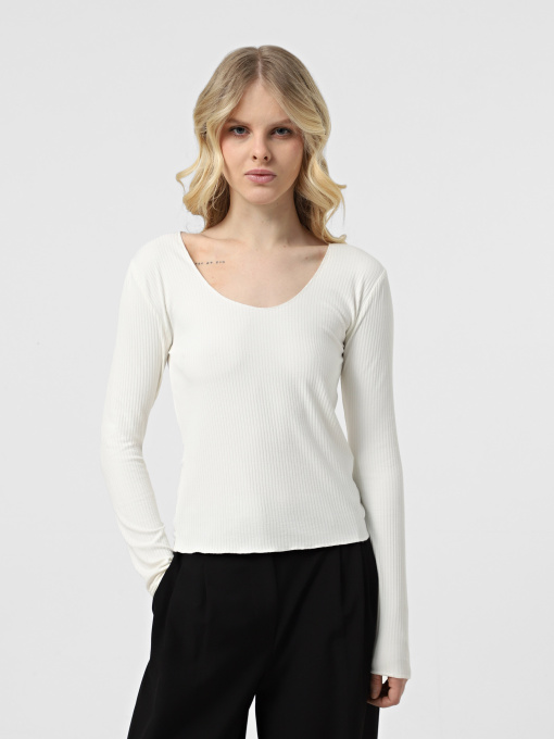 Худи и свитшоты Piazza Italia модель 51054_milk Фото