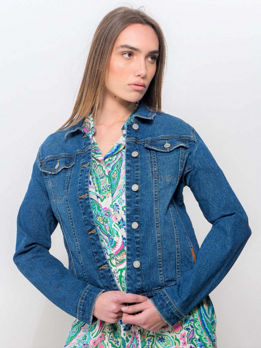 Куртки та дублянки Piazza Italia модель 54149_Denim Фото