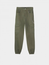 Штани Piazza Italia модель 06646_military green Фото
