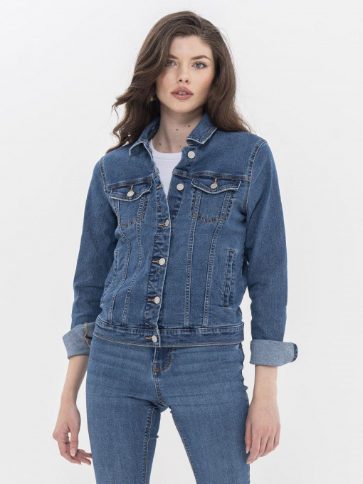 Куртки та дублянки Piazza Italia модель 06651_Denim Фото