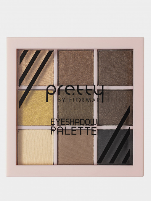 Палетка теней для глаз Eyeshadow Palette PRETTY модель 8690604605538 Фото