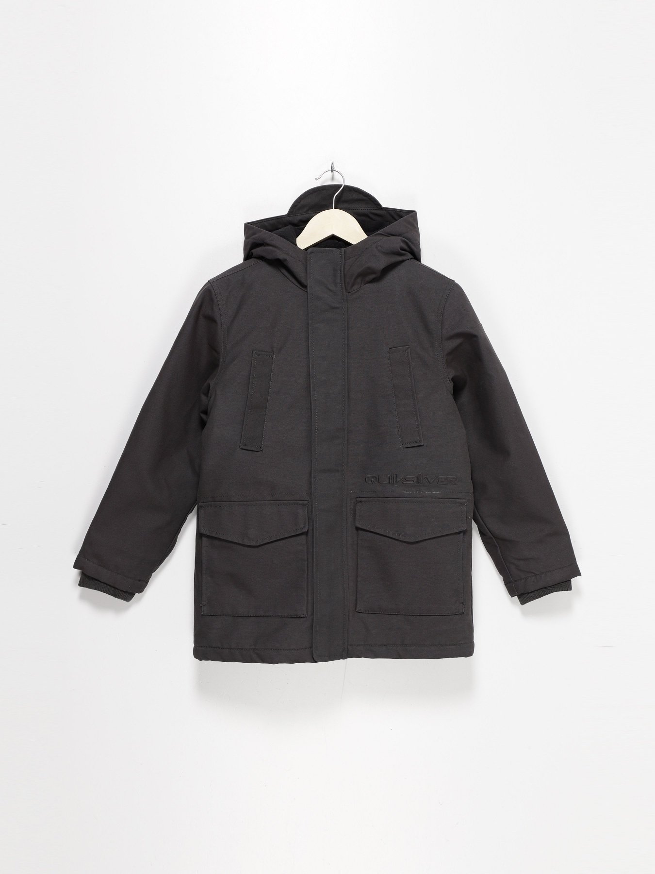 Куртки та дублянки Quiksilver модель EQBJK03237_т.сірий Фото