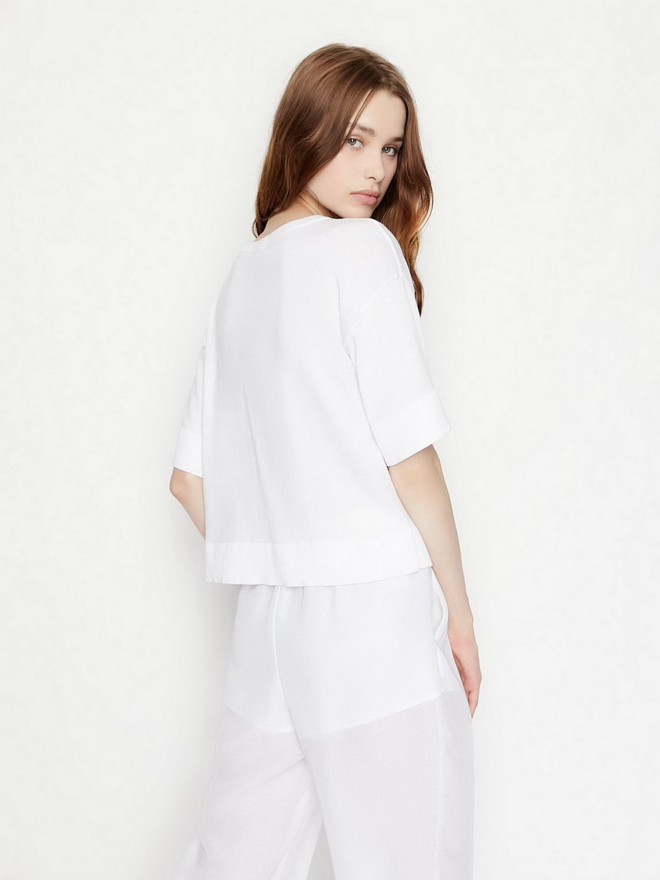 Футболки и поло Armani Exchange модель 3LYM2B-YMQ2Z-1100 Фото