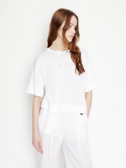 Футболки и поло Armani Exchange модель 3LYM2B-YMQ2Z-1100 Фото