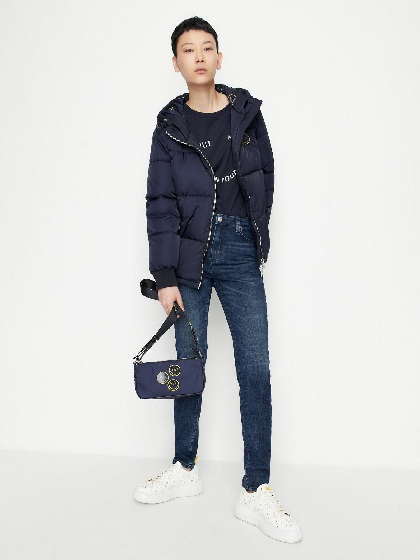 Куртки та дублянки Armani Exchange  Exchange Smileyworld® модель 6LYB19-YNLYZ-1593 Фото
