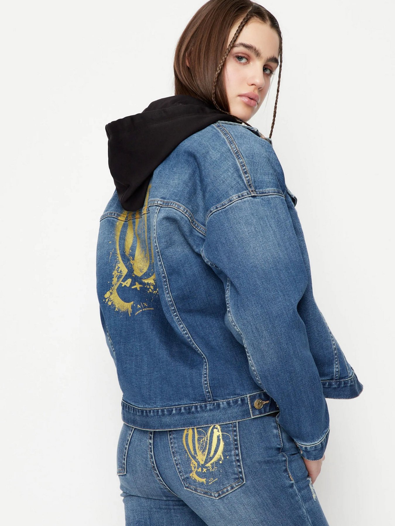 Куртки и дубленки Armani Exchange Lunar New Year модель 3RYBAB-Y1EEZ-1500 Фото