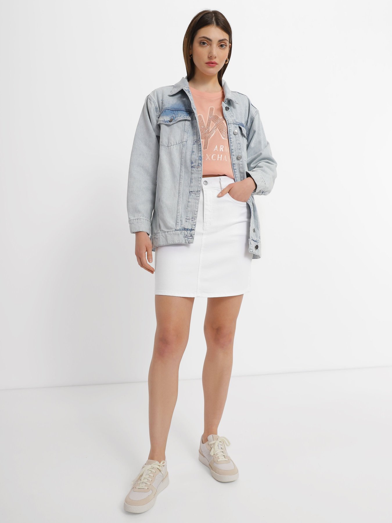 Юбки Armani Exchange модель 8NYN61-Y1TAZ-0102 Юбки Armani Exchange модель 8NYN61-Y1TAZ-0102 Фото
