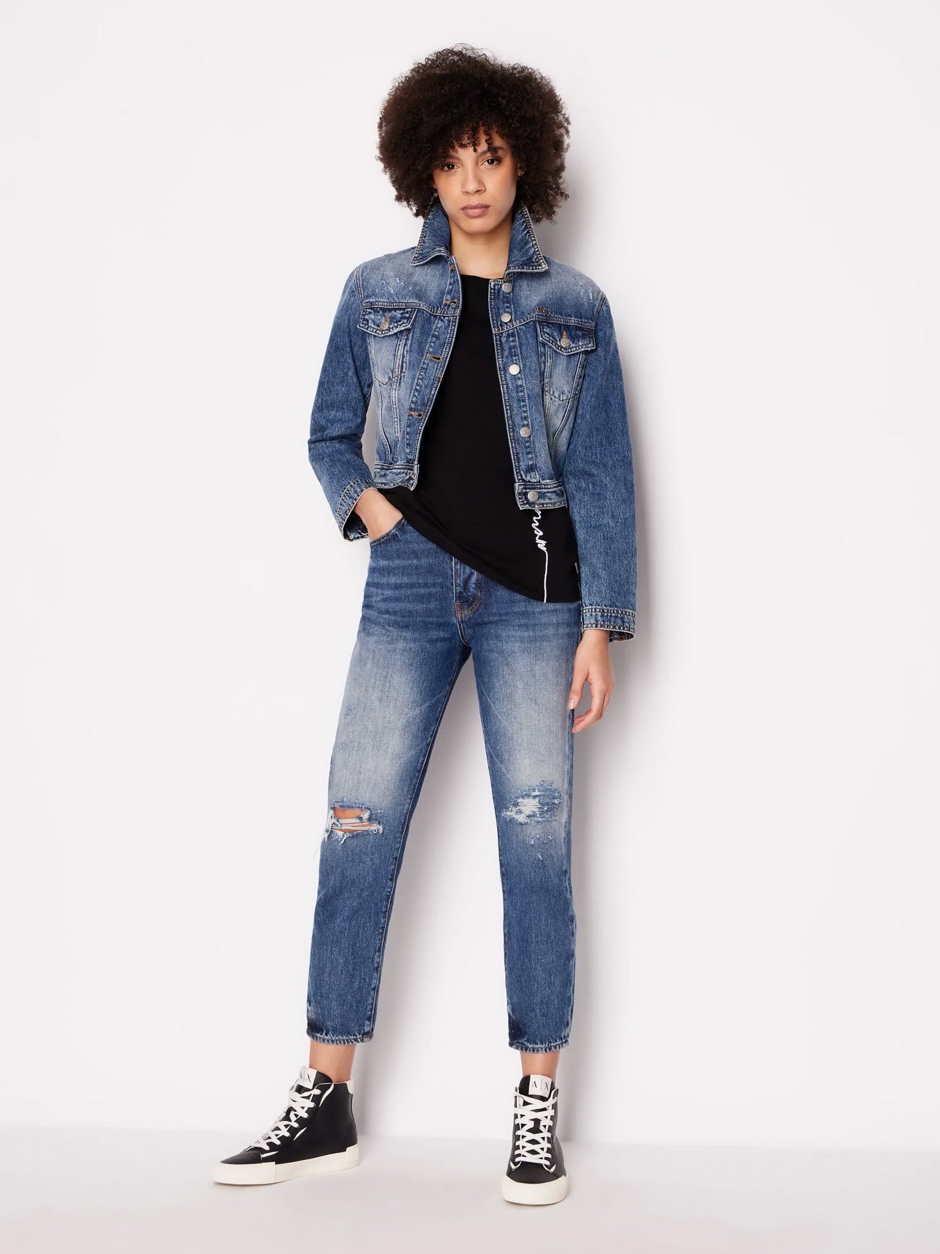 Футболки и поло Armani Exchange модель 6RYT05-YJ3RZ-1200 Фото