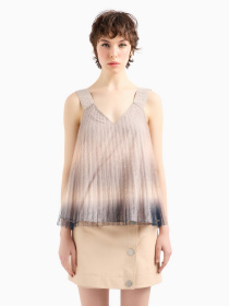 Футболки и поло Armani Exchange Plisse Degrade модель 3DYH01-YNYLZ-1786 Фото