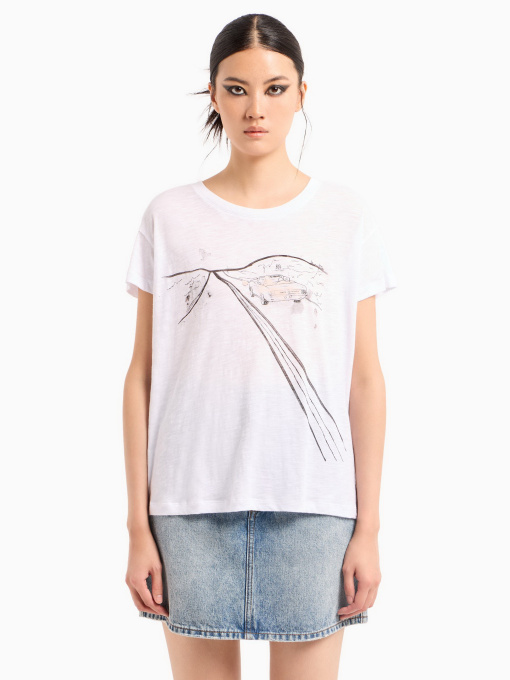 Футболки и поло Armani Exchange модель 3DYT09-YJ3SZ-1000 Фото