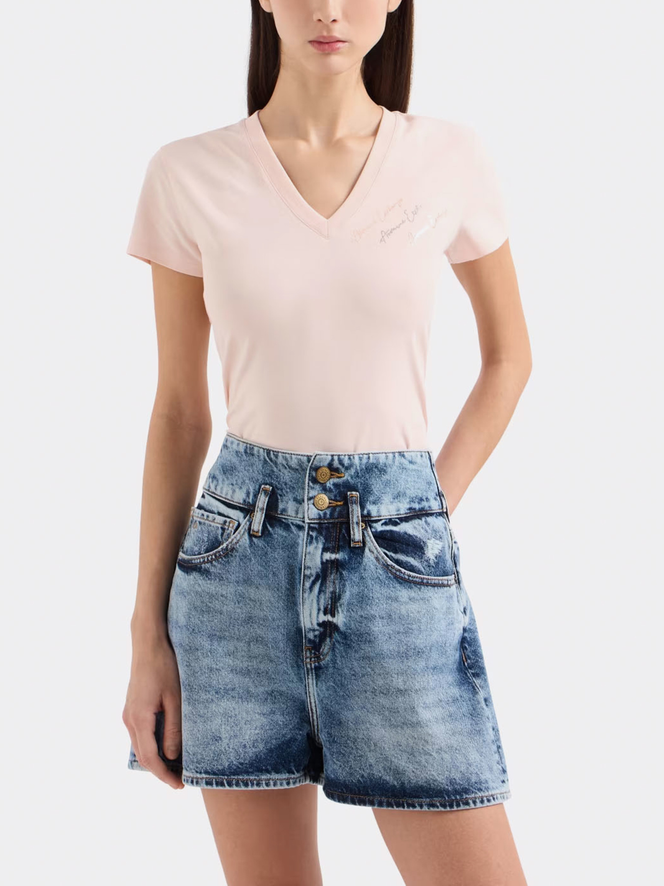 Шорти Armani Exchange модель XW000133-AF12866-MB002 Шорти Armani Exchange модель XW000133-AF12866-MB002 Фото