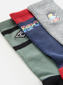 Шкарпетки та гольфи Rip Curl модель CSOAO9-3282 Різнокольоровий Фото