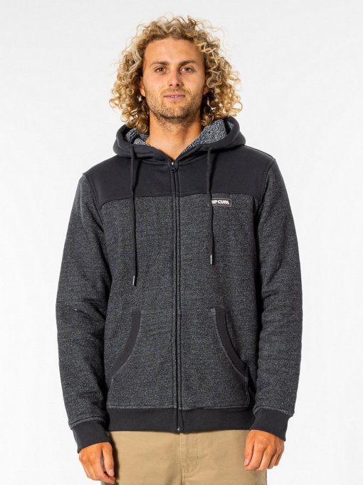 Худі та світшоти Rip Curl Surf Revival Lined Fleece модель CFEFR9-8264 Чорний Фото