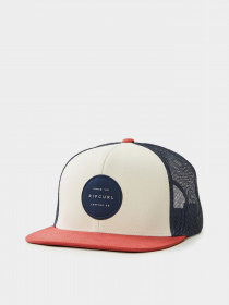 Шапки та кепки Rip Curl Routine Trucker модель CCABR9-318 Білий, червоний Фото