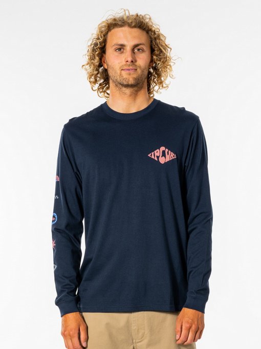 Худі та світшоти Rip Curl SWC Motif модель CTEUW9-49 Темно-синій Фото