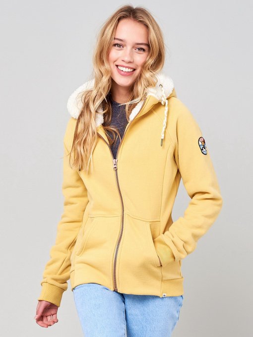 Худі та світшоти Rip Curl Nova Zip Hoodie Fleece модель GFEBG5-146 Жовтий Фото