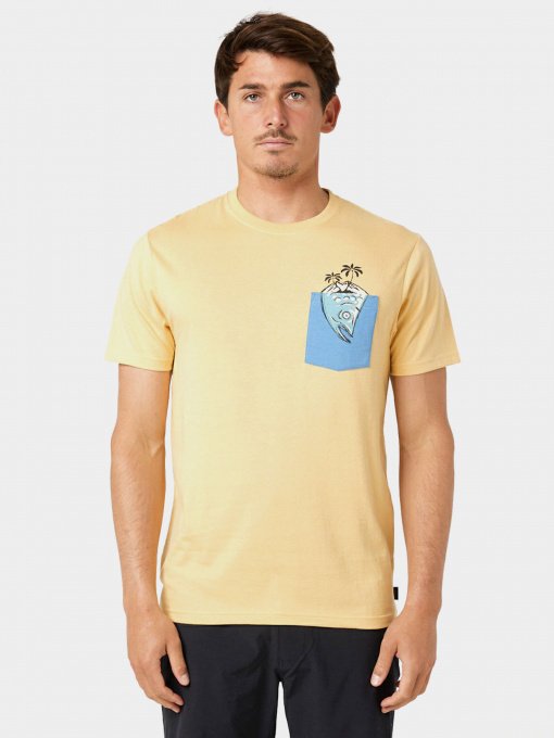 Футболки і поло Rip Curl модель 044MTE-9746 Жовтий Фото