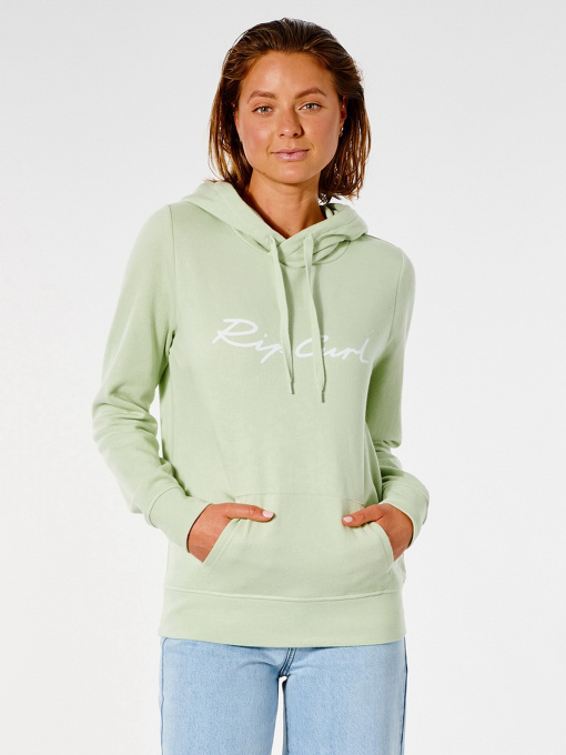 Худі та світшоти Rip Curl Script Standard Hood модель GFECO9-3396 Блідо-зелений Фото
