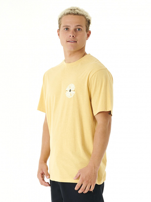 Футболки і поло Rip Curl модель 06BMTE-9746 Жовтий Фото