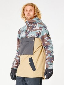 Куртки та дублянки Rip Curl Primative Anorak модель SCJCT4-9660 Мілітарі, пісочний Фото