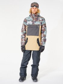 Куртки та дублянки Rip Curl Primative Anorak модель SCJCT4-9660 Мілітарі, пісочний Фото