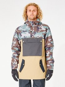 Куртки та дублянки Rip Curl Primative Anorak модель SCJCT4-9660 Мілітарі, пісочний Фото