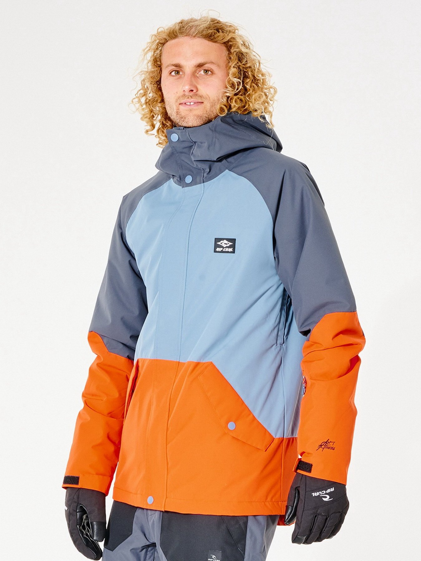 Куртки и дубленки Rip Curl Notch Up Snow модель SCJDX4-1115 Синій,блакитн,помаранч Куртки и дубленки Rip Curl Notch Up Snow модель SCJDX4-1115 Синій,блакитн,помаранч Фото