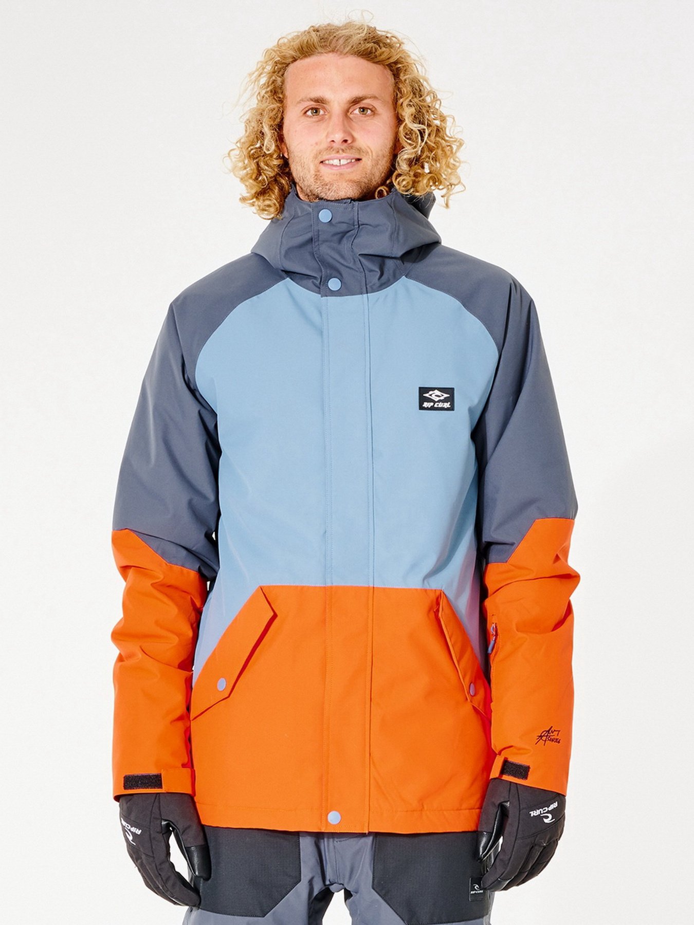 Куртки и дубленки Rip Curl Notch Up Snow модель SCJDX4-1115 Синій,блакитн,помаранч Куртки и дубленки Rip Curl Notch Up Snow модель SCJDX4-1115 Синій,блакитн,помаранч Фото