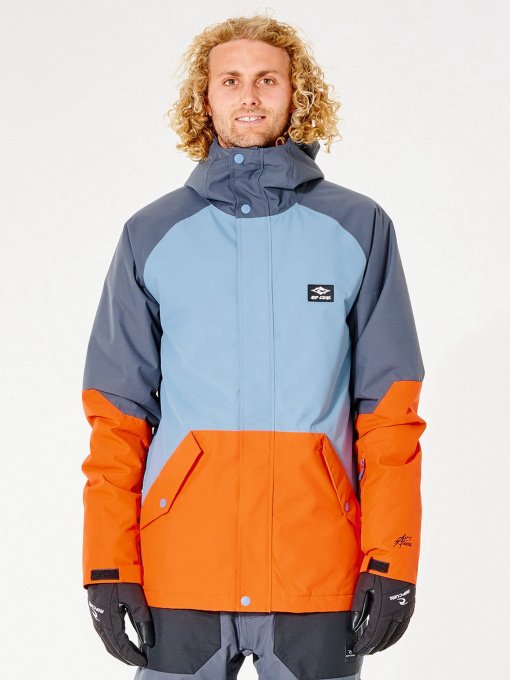 Куртки и дубленки Rip Curl Notch Up Snow модель SCJDX4-1115 Синій,блакитн,помаранч Фото