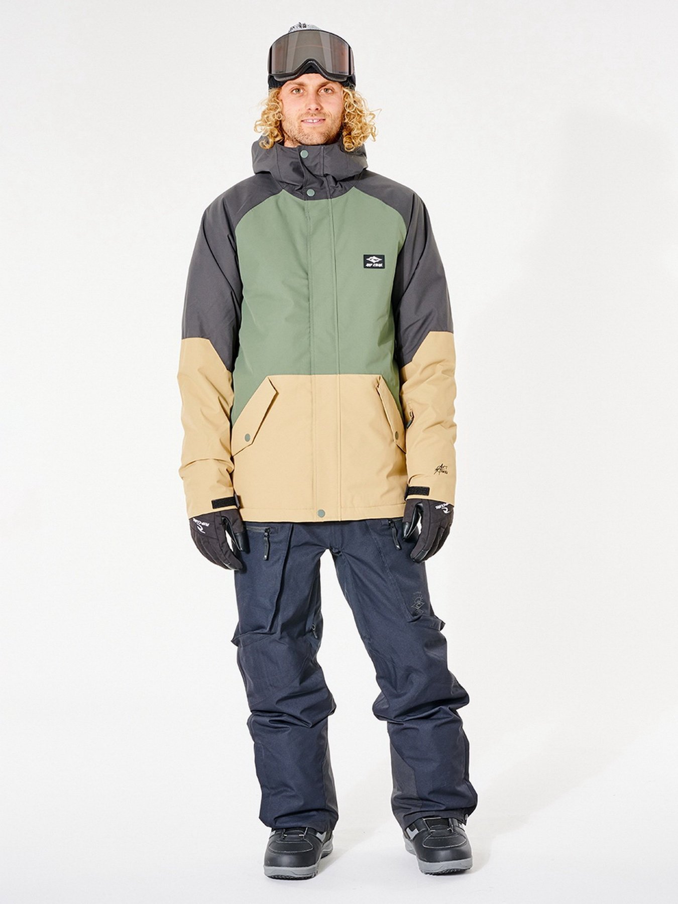 Куртки та дублянки Rip Curl Notch Up Snow модель SCJDX4-9389 Сірий,оливковий,пісочн Куртки та дублянки Rip Curl Notch Up Snow модель SCJDX4-9389 Сірий,оливковий,пісочн Фото