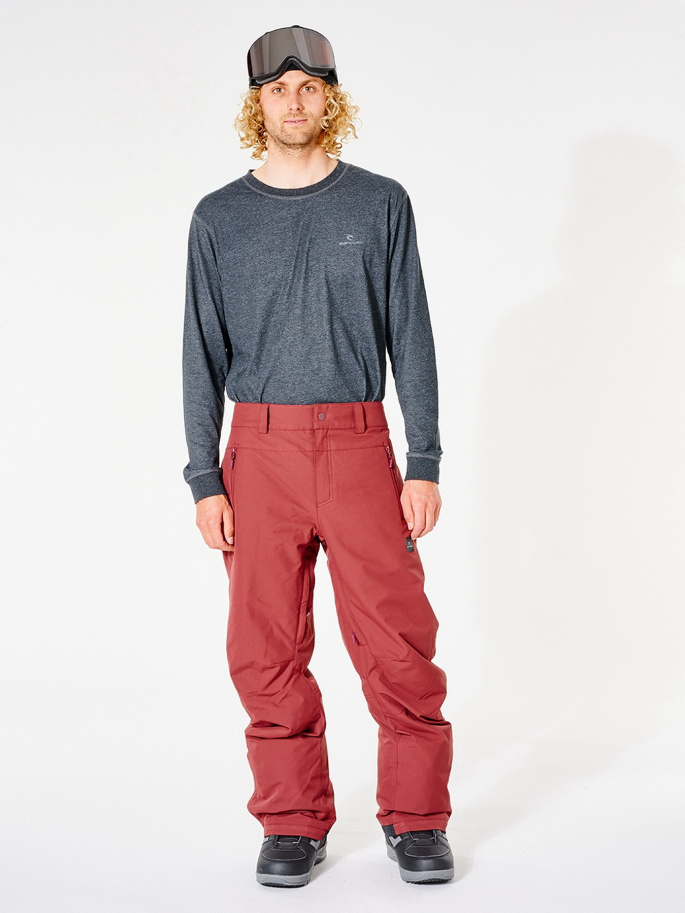 Штани Rip Curl Base Snow модель SCPBV4-4370 Червоний Штани Rip Curl Base Snow модель SCPBV4-4370 Червоний Фото
