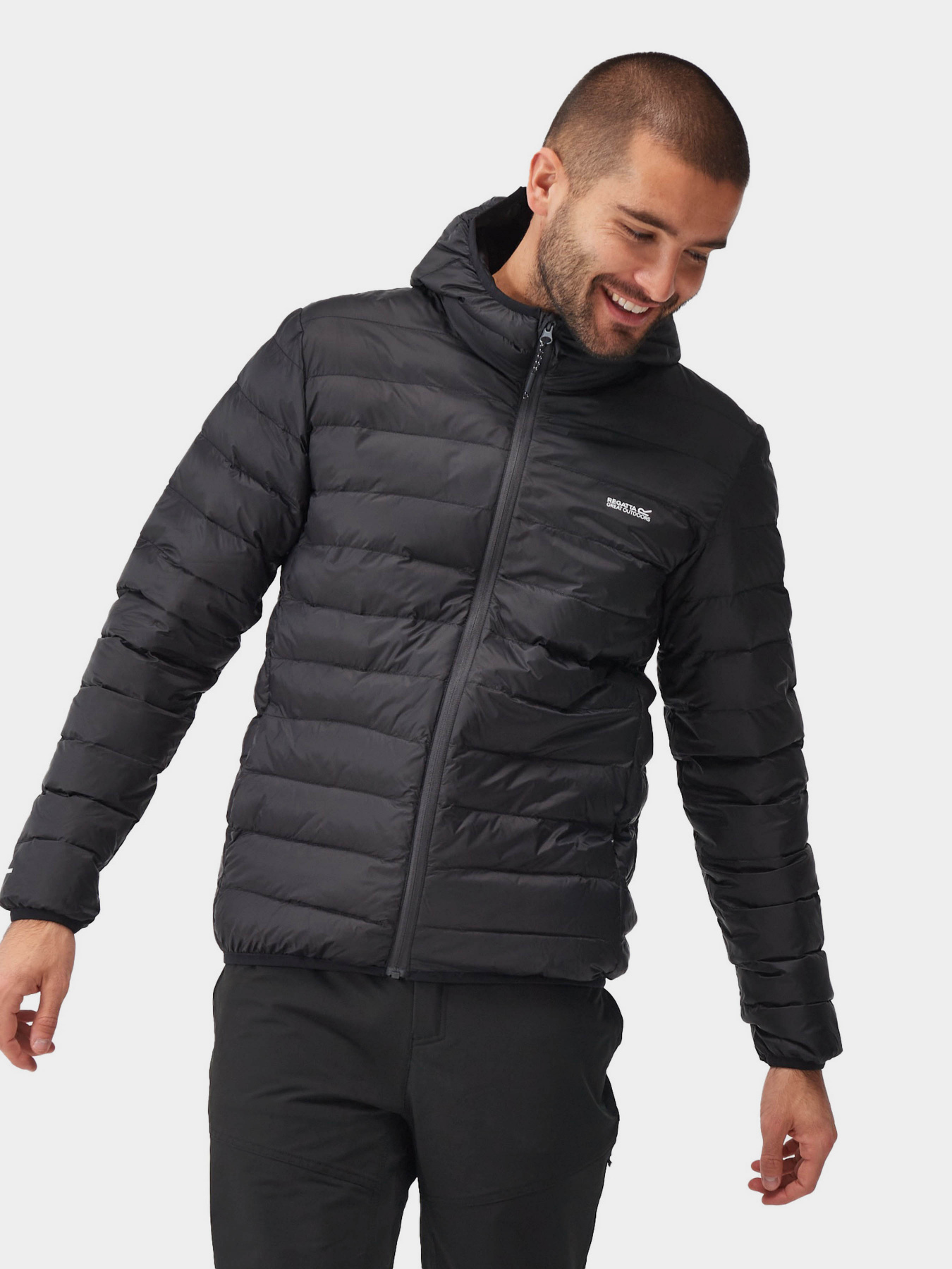 Куртки та дублянки Regatta Hooded Marizion модель RMN223-800 Чорний Куртки та дублянки Regatta Hooded Marizion модель RMN223-800 Чорний Фото