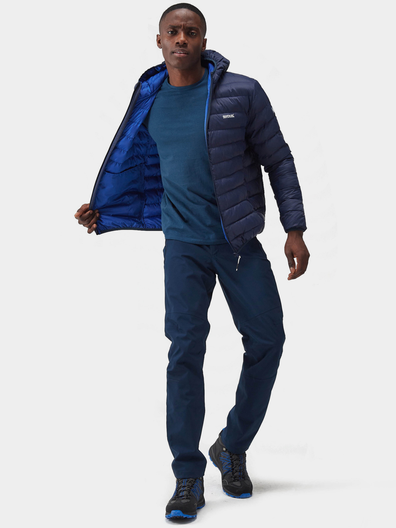 Куртки та дублянки Regatta Hooded Marizion модель RMN223-L5R Синій Куртки та дублянки Regatta Hooded Marizion модель RMN223-L5R Синій Фото