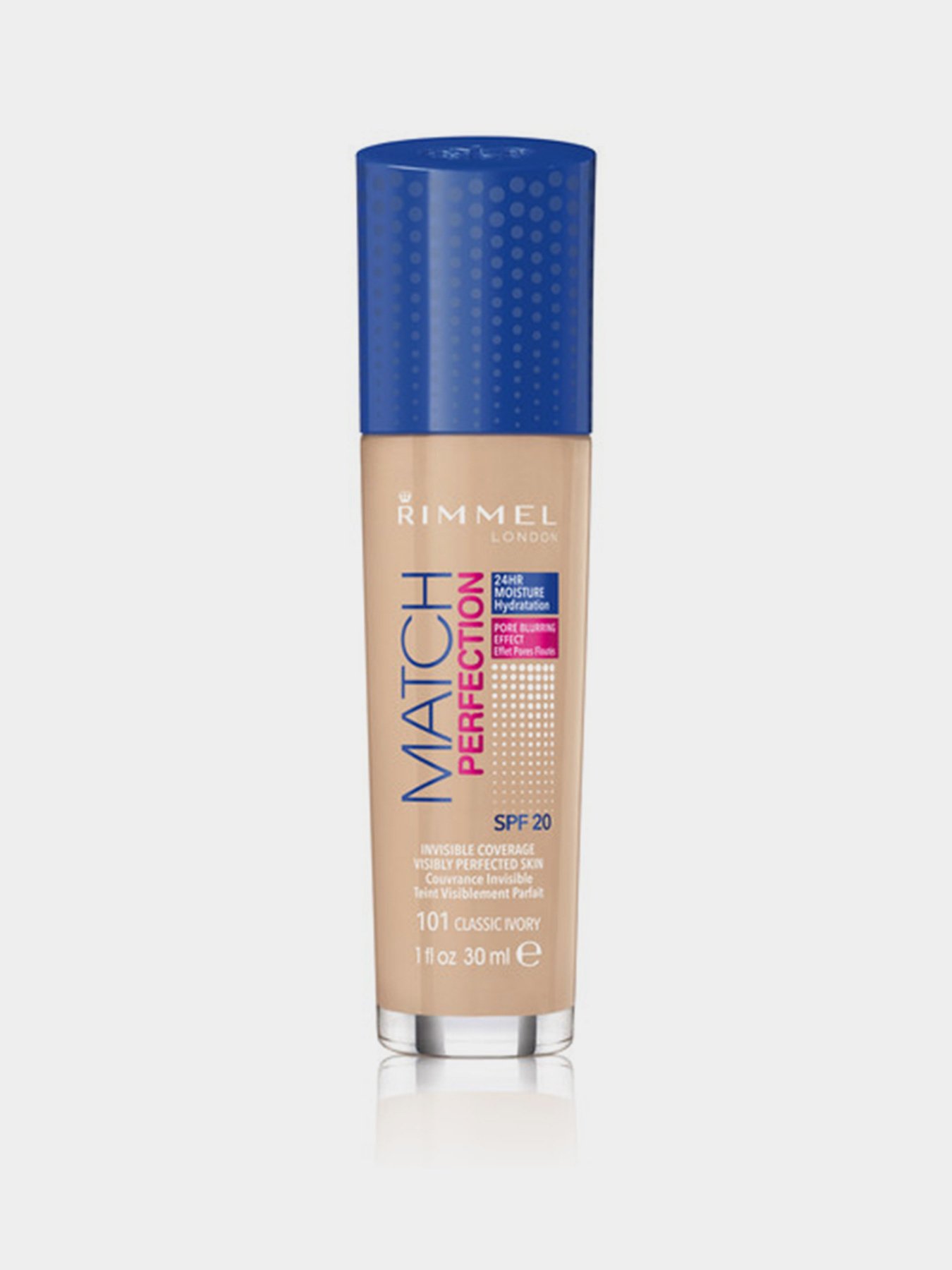 Основа тональна для обличчя Match Perfection Foundation RIMMEL модель 3614220954028 Фото