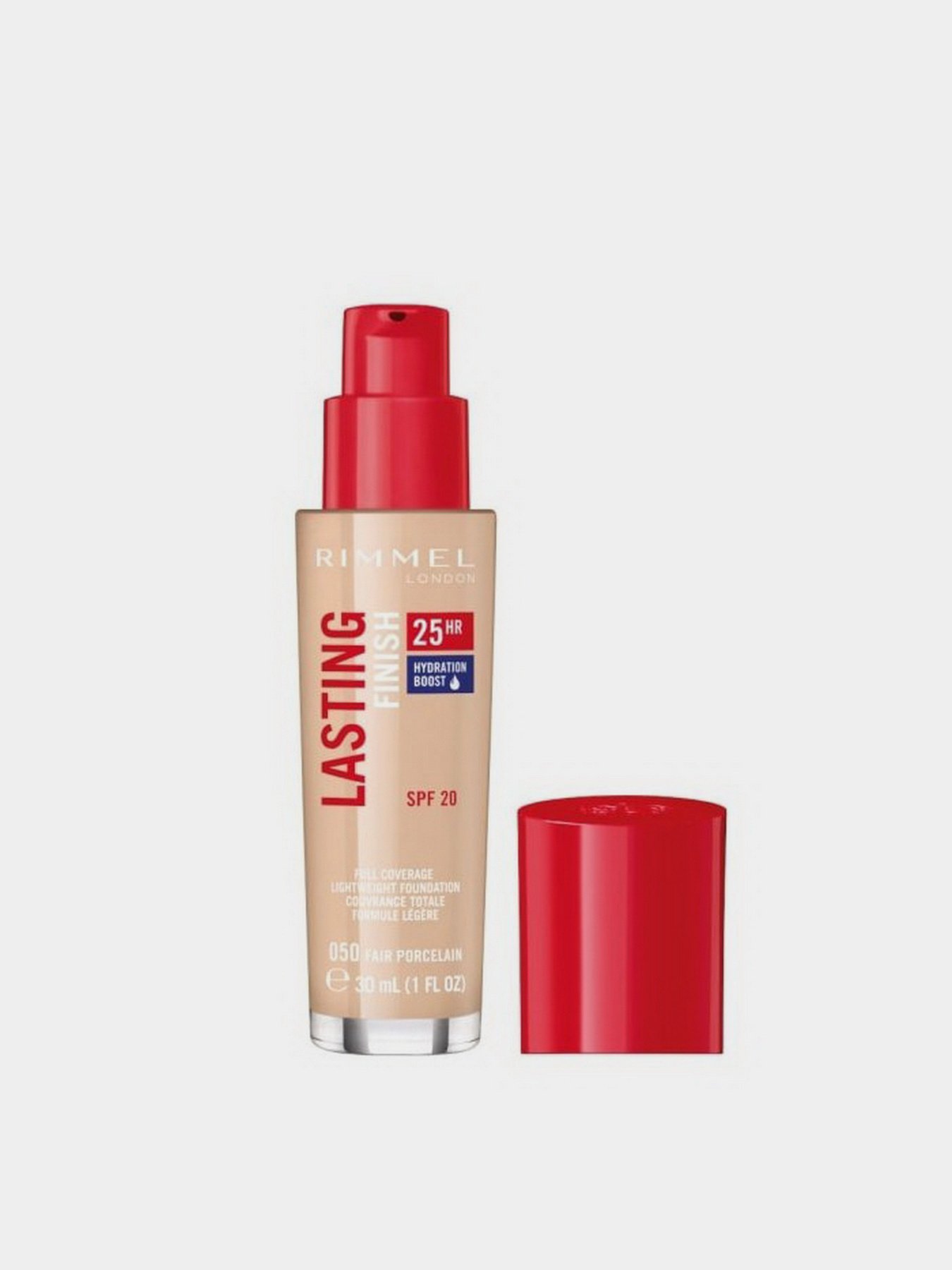 Основа тональна SPF 20 Lasting Finish 25HR Hydration Boost Foundation RIMMEL модель 3616301235989 Основа тональна SPF 20 Lasting Finish 25HR Hydration Boost Foundation RIMMEL модель 3616301235989 Фото