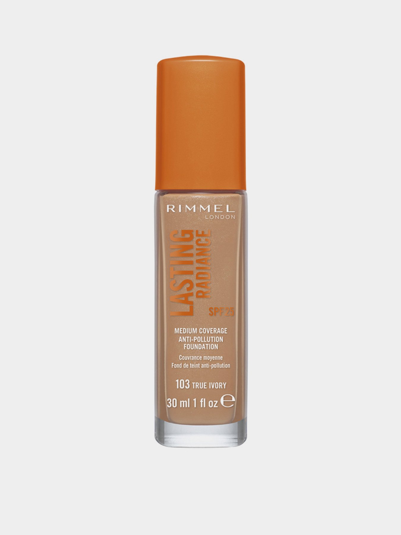 Основа тональная SPF 25 Lasting Radiance RIMMEL модель 3614226493668 Основа тональная SPF 25 Lasting Radiance RIMMEL модель 3614226493668 Фото