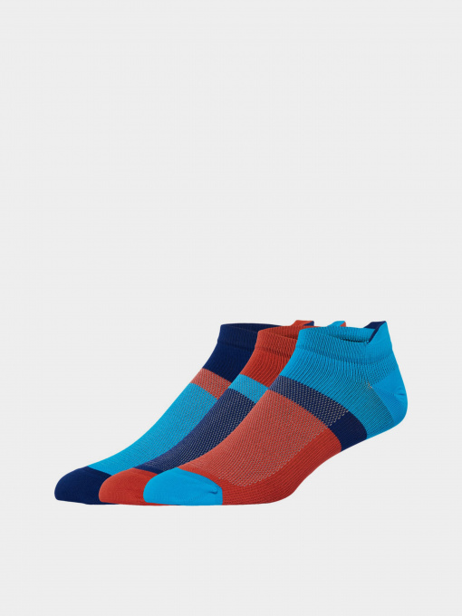 Носки и гольфы Asics 3ppk Color Block Ankle модель 3033B560-400 Синій Фото