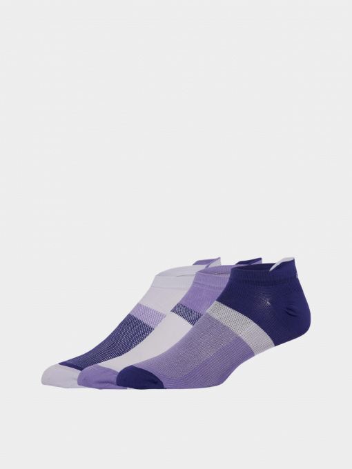 Носки и гольфы Asics 3ppk Color Block Ankle модель 3033B560-500 Фіолетовий Фото