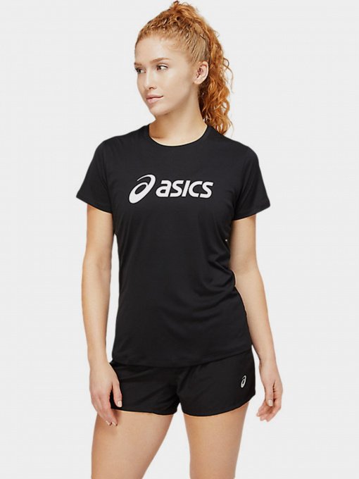 Футболки и поло Asics Core модель 2012C330-001 Чорний, білий Фото
