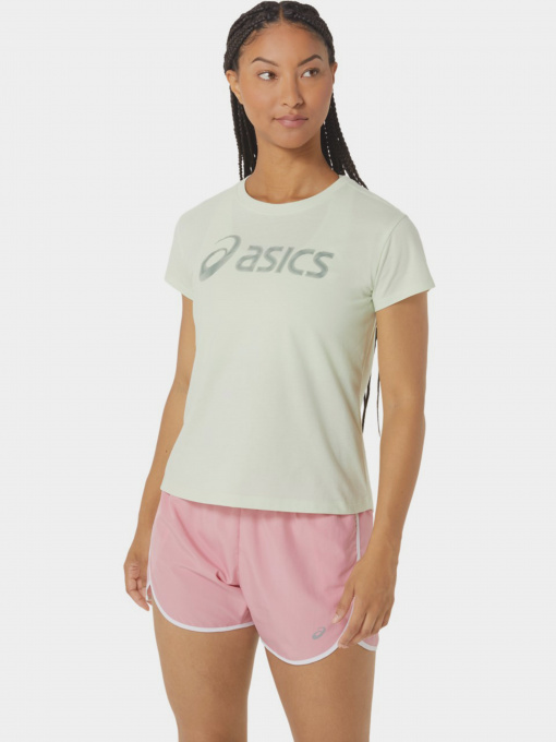 Футболки и поло Asics Big Logo III модель 2032C411-302 Зелений, сірий Фото