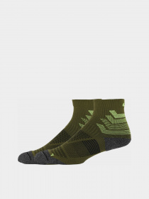 Шкарпетки та гольфи Asics Racing Run Quarter модель 3013A865-300 Зелений, жовтий Фото