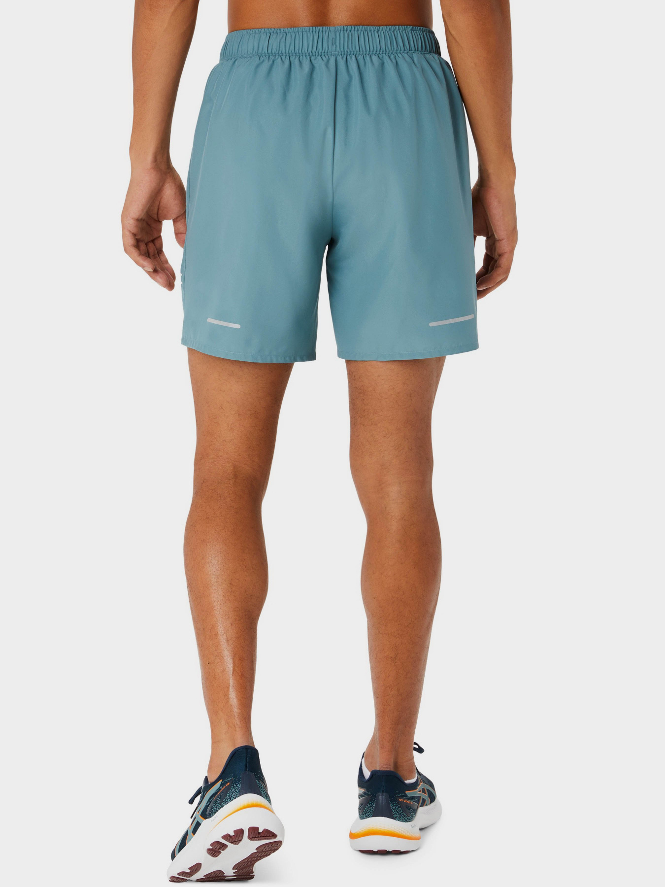 Шорти Asics Icon модель 2011C730-401 Бірюзовий, білий Шорти Asics Icon модель 2011C730-401 Бірюзовий, білий Фото