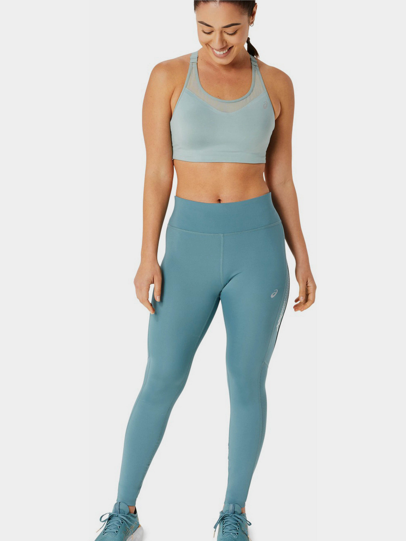 Штани Asics Icon Tight модель 2012C739-400 Бірюзовий Штани Asics Icon Tight модель 2012C739-400 Бірюзовий Фото