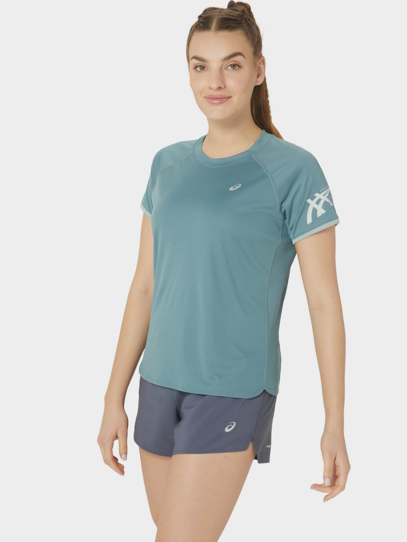 Футболки і поло Asics Icon модель 2012C741-400 Бірюзовий Фото